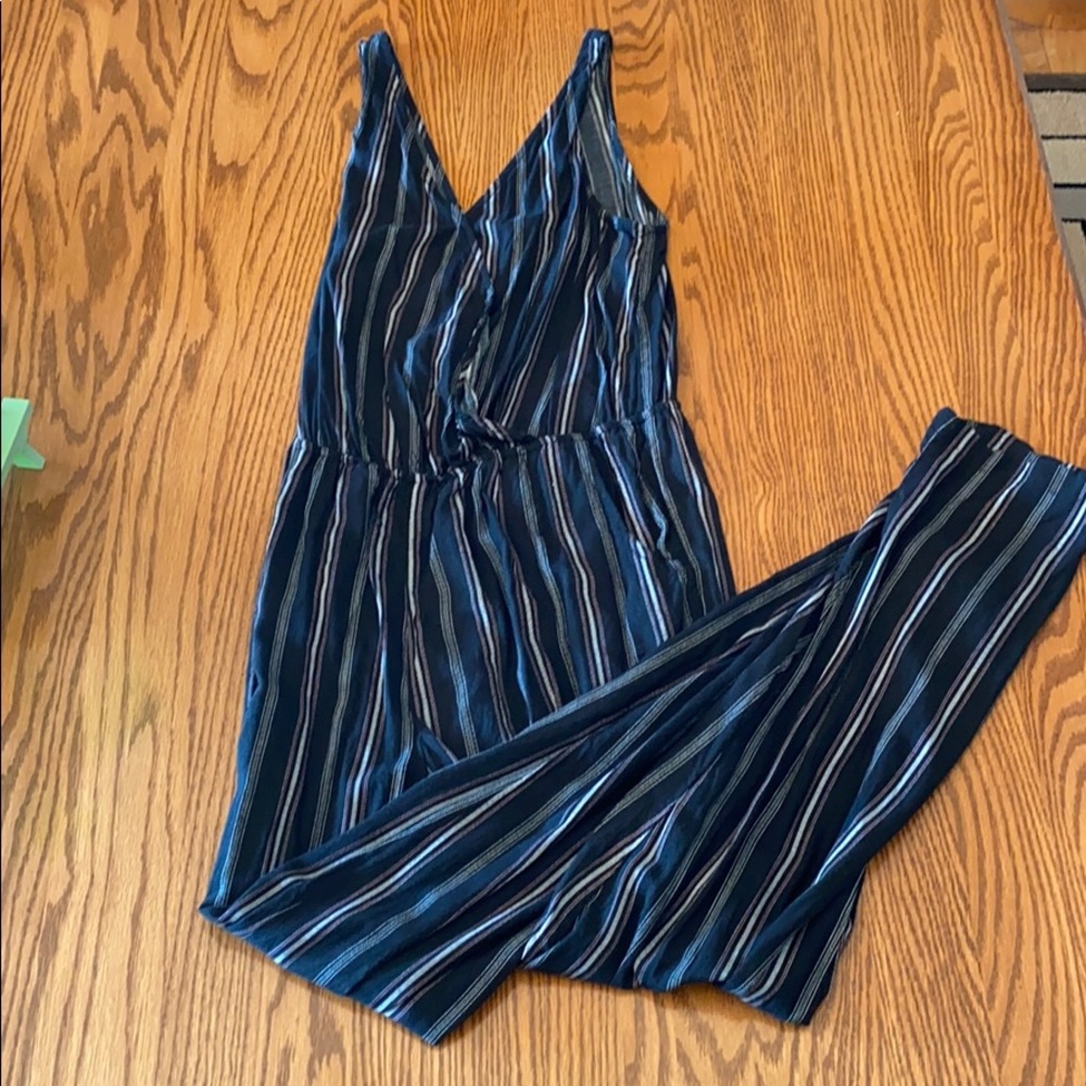 Striped Jumpsuit